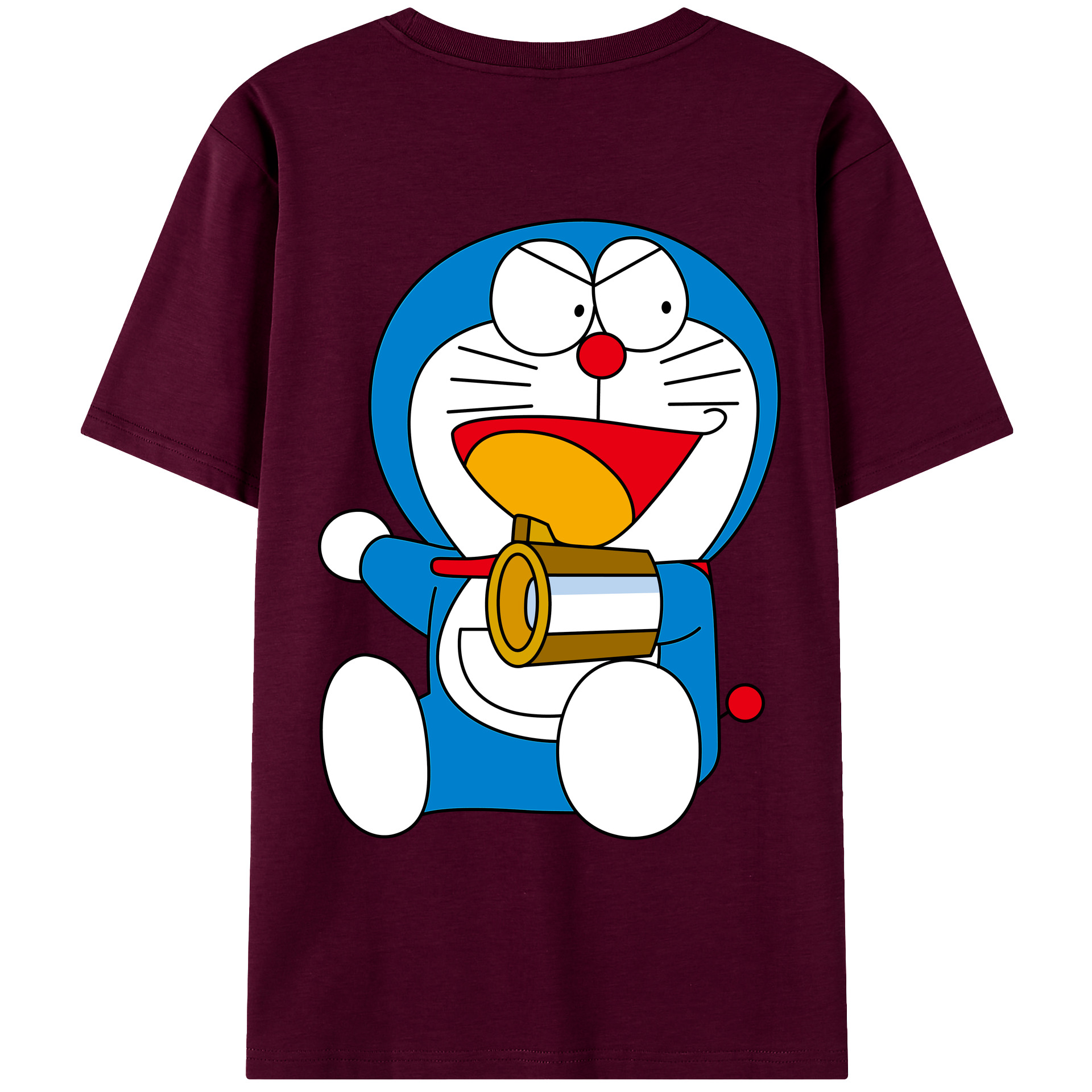 （画像用） ドラえもん Doraemon レディース半袖Tシャツ(バックプリント)